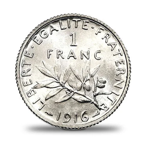 1 Franc Semeuse argent