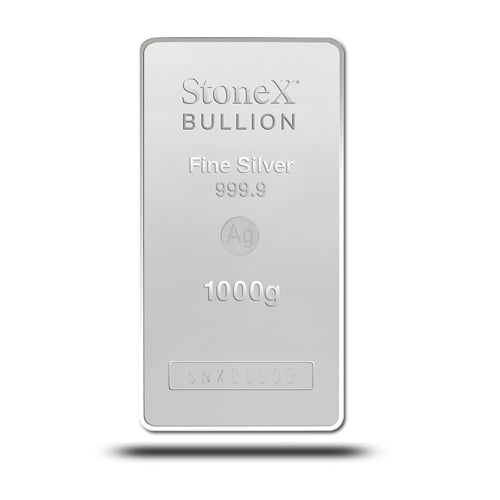 Lingot d'argent 1 kg