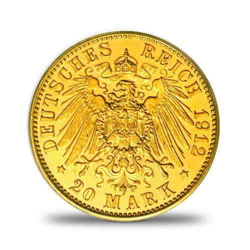 20 Marks or Allemagne