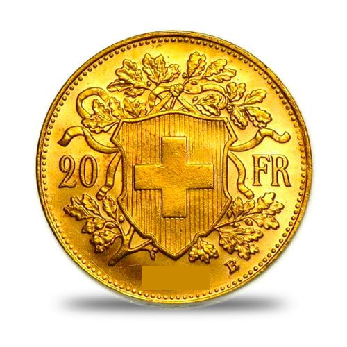 20 Francs Suisse Vreneli